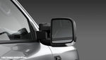 Ford Everest NEXT GEN Towing Mirrors Compact Style Black Heat, Pwr Fold, BSM & Camera