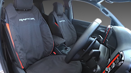 Ford Ranger NEXT GEN Seat Covers Vest Type Front Only Raptor - FLA ...