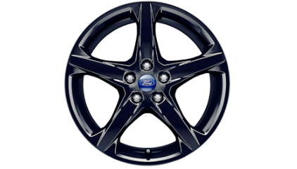 Ford Focus LZ Alloy wheels - 18" 5 spoke Panther Black
