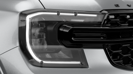 Ford Ranger NEXT GEN Headlamp Guards with LED Headlamps