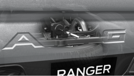 Ford Ranger NEXT GEN Spare Wheel Lock