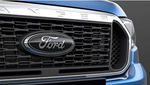 Ford Ranger PX3 Black Grille Badge - Front