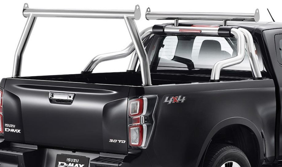 ISUZU D-MAX MY21 - POLISHED ALLOY LADDER RACK KIT – Jarvis Parts