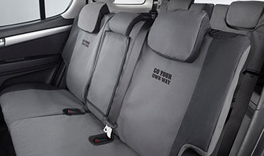 Isuzu mux outlet seat covers