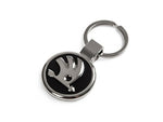 Metal keyring with Chip